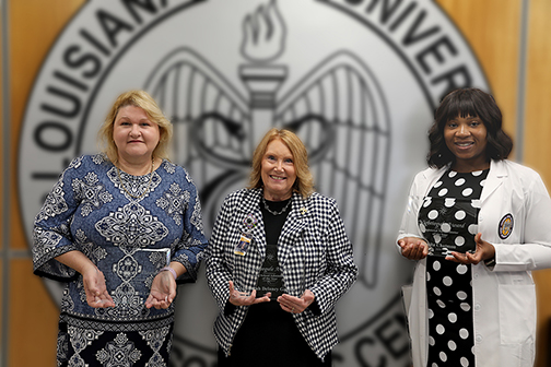 LSU Health New Orleans 2020 Nightingale Award Winners